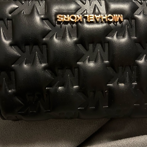 Michael Kors Black Embossed Wallet - Picture 3 of 5